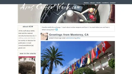 The front page in December 2009