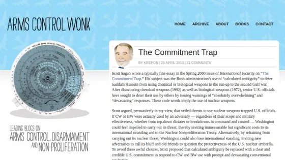 The front page in May 2013
